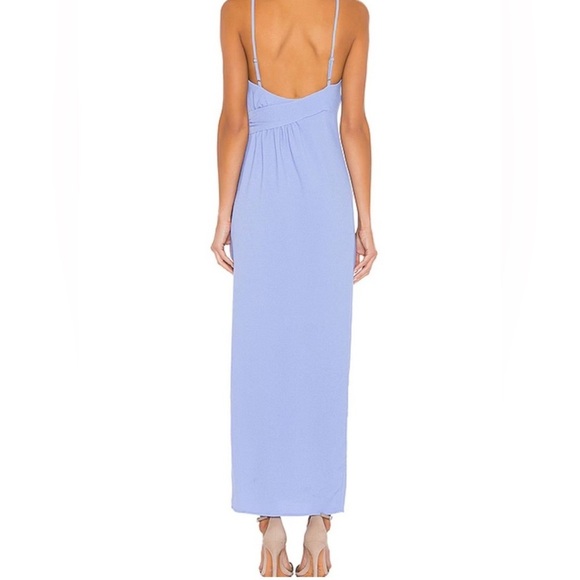 New NBD Revolve Saanvi Perwinkle maxi dress Women’s size XL Stretch beach summer - Picture 2 of 9